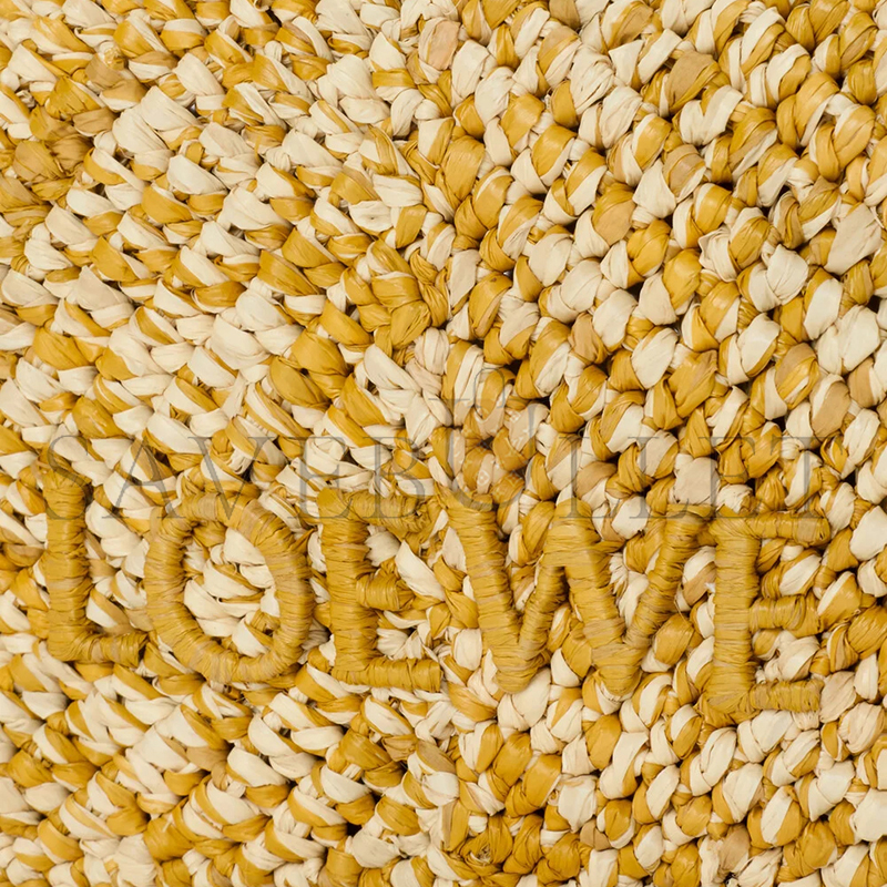 LOEWE CALA MINI BAG IN MELANGE RAFFIA A120HPLX16 (26*13*10cm)